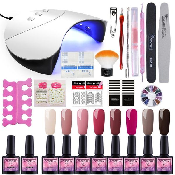 nail art kits 45pcs kit with uv light gel polish stickers rhinestones manicure tool for girls women outils
nail art kits 45pcs kit with uv light gel polish stickers rhinestones manicure tool for girls women outils