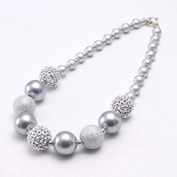 cute style baby girls chunky beads necklace fashion silver color child toddler bubblegum necklaces handmade party festival gifts, Red;brown
cute style baby girls chunky beads necklace fashion silver color child toddler bubblegum necklaces handmade party festival gifts, Red;brown