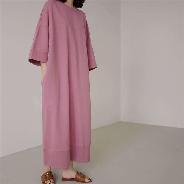 yourseason clothing solid color korean ladies loose dresses female winter pullover pockets dress 2021 spring autumn casual, Black;gray
yourseason clothing solid color korean ladies loose dresses female winter pullover pockets dress 2021 spring autumn casual, Black;gray