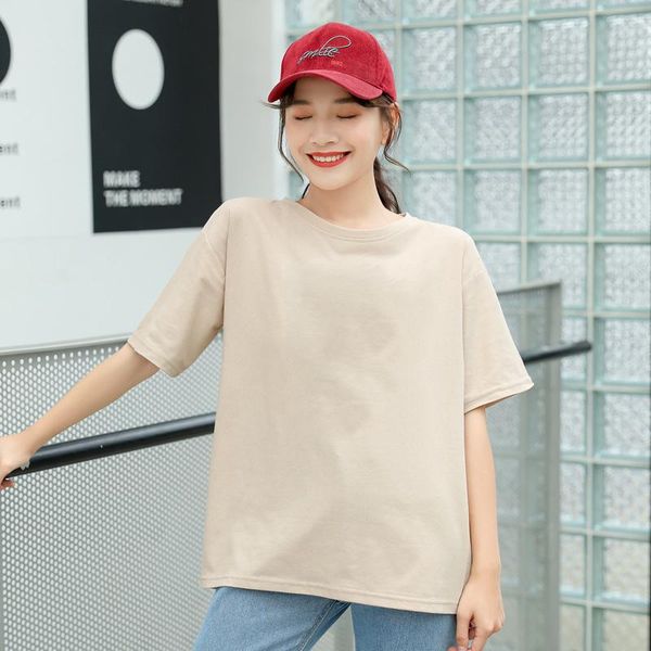 women's t-shirt t shirt women harajuku summer short sleeve o-neck cotton tee streetwear casual tumblr korean ulzzang clothes, White
women's t-shirt t shirt women harajuku summer short sleeve o-neck cotton tee streetwear casual tumblr korean ulzzang clothes, White