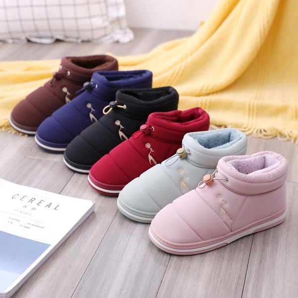 slippers winter home for women plus velvet warm cotton shoes indoor comfortable flat couple bedroom footwear zapatos mujer, Black
slippers winter home for women plus velvet warm cotton shoes indoor comfortable flat couple bedroom footwear zapatos mujer, Black