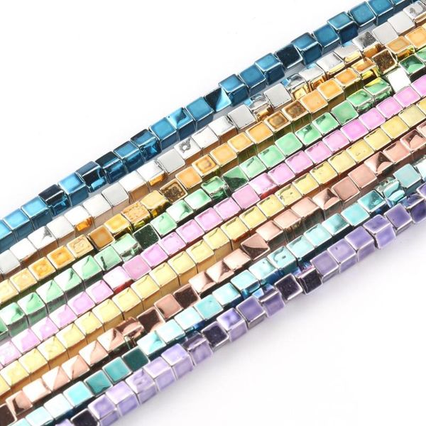 other 3 mm natural hematite stone multicolor cube square loose spacer beads charms bracelet for diy jewelry making accessories 15"
other 3 mm natural hematite stone multicolor cube square loose spacer beads charms bracelet for diy jewelry making accessories 15"
