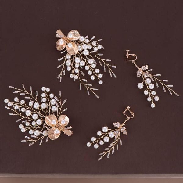 hair clips & barrettes exquisite imitation pearl handmade woven hairclip set shiny charming gold alloy ear women jewelry accessories lb, Golden;silver
hair clips & barrettes exquisite imitation pearl handmade woven hairclip set shiny charming gold alloy ear women jewelry accessories lb, Golden;silver