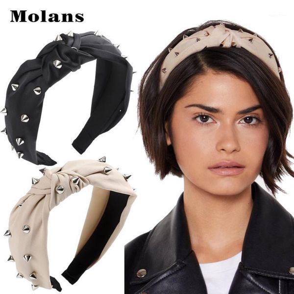 molans rivets studded headbands for women hair accessories silver punk knotted headband female knot turban head hoop1
molans rivets studded headbands for women hair accessories silver punk knotted headband female knot turban head hoop1