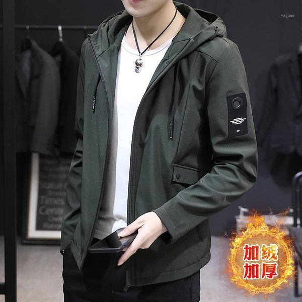 men jacket, han edition leisure clothes add more wool leather jackets men's, Black;brown
men jacket, han edition leisure clothes add more wool leather jackets men's, Black;brown
