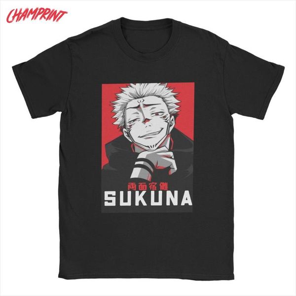men's t-shirts jujutsu kaisen sukuna men anime novelty cotton tee shirt crewneck short sleeve t shirts birthday present clothing, White;black
men's t-shirts jujutsu kaisen sukuna men anime novelty cotton tee shirt crewneck short sleeve t shirts birthday present clothing, White;black