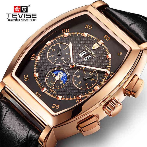 watertight tevis mechanical watches men company automatic square clock relogio automatico masculino gift box, Slivery;brown
watertight tevis mechanical watches men company automatic square clock relogio automatico masculino gift box, Slivery;brown