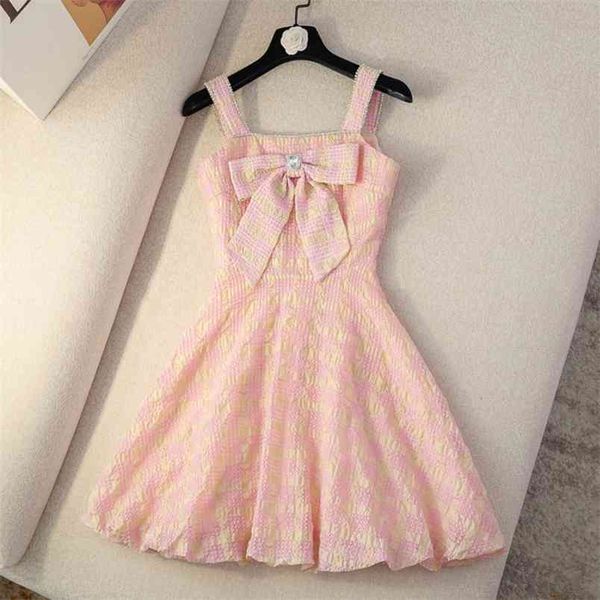 korean sweet pink plaid sleeveless princess dress women high waist a-line boho beach holiday party casual robe femme 210514, Black;gray
korean sweet pink plaid sleeveless princess dress women high waist a-line boho beach holiday party casual robe femme 210514, Black;gray