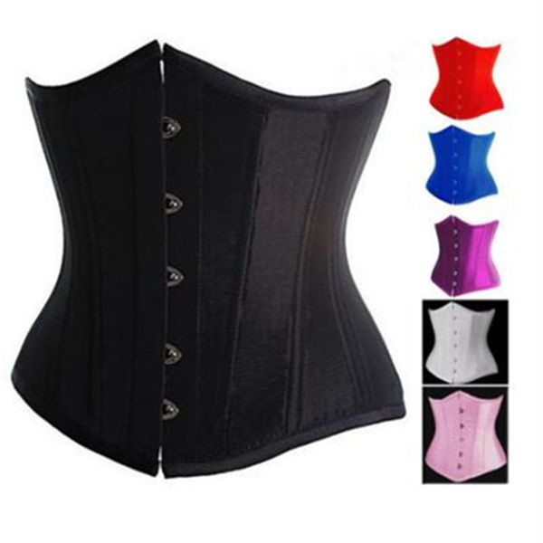 woman bustiers s-6xl plus size corset womens lace up solid satin waist cincher underbust bustier body shaper black blue pink white cors, Black;white
woman bustiers s-6xl plus size corset womens lace up solid satin waist cincher underbust bustier body shaper black blue pink white cors, Black;white