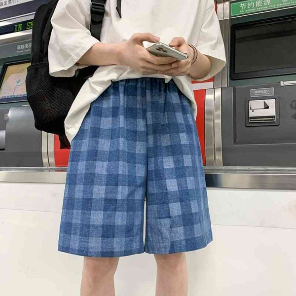 men's shorts summer blue denim fashion retro casual plaid men streetwear korean loose wide-leg mens ss8c, White;black
men's shorts summer blue denim fashion retro casual plaid men streetwear korean loose wide-leg mens ss8c, White;black