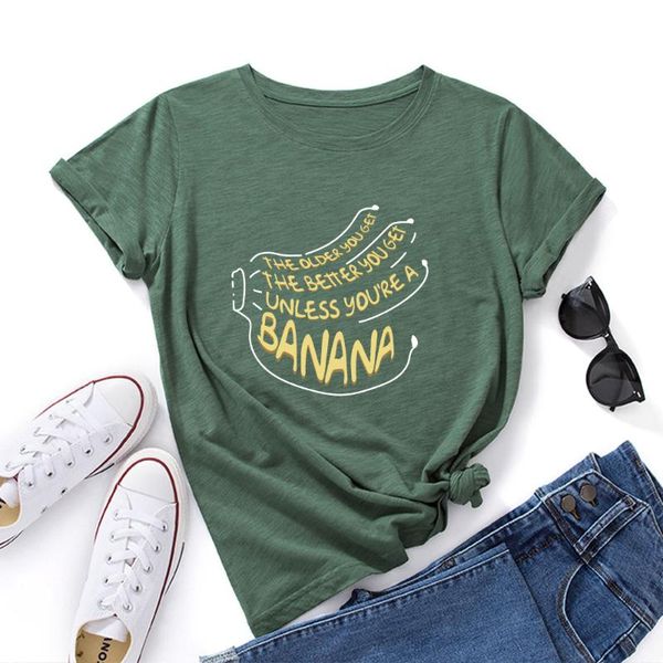 women's t-shirt funny banana graphic t shirts for women oversized ladies loose tees casual short sleeve o-neck tshirt woman clothes, White
women's t-shirt funny banana graphic t shirts for women oversized ladies loose tees casual short sleeve o-neck tshirt woman clothes, White
