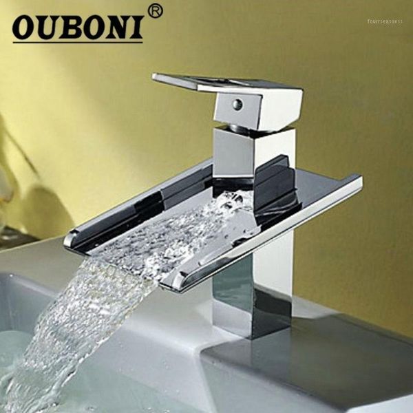 bathroom sink faucets ouboni waterfall spout polished chrome finished basin mixer tap deck mounted single handle faucet1
bathroom sink faucets ouboni waterfall spout polished chrome finished basin mixer tap deck mounted single handle faucet1