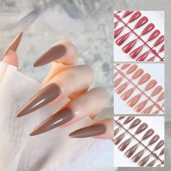 false nails 240pcs fake solid color super long coffin nail full cover artificial detachable ballet press on tips for, Red;gold
false nails 240pcs fake solid color super long coffin nail full cover artificial detachable ballet press on tips for, Red;gold