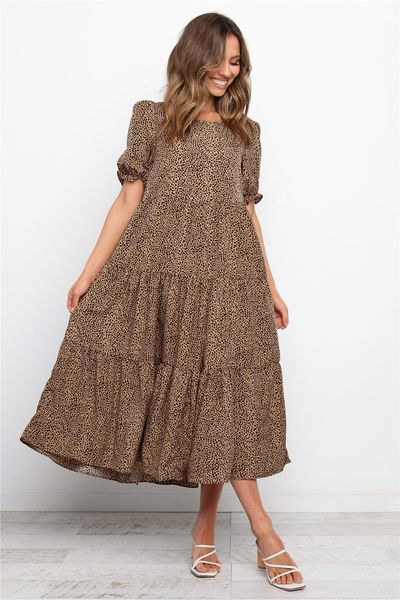 20212021 summer womens dress o-neck polka dot printed puff sleeve loose dresses summer casual short sleeve dress vestidos, Black;gray
20212021 summer womens dress o-neck polka dot printed puff sleeve loose dresses summer casual short sleeve dress vestidos, Black;gray