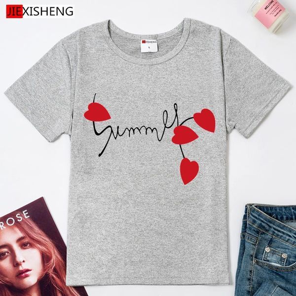 letter heart print summer women t shirt short sleeve funny vogue spandex white plus size female clothes hh675
letter heart print summer women t shirt short sleeve funny vogue spandex white plus size female clothes hh675