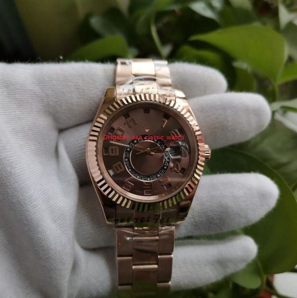 factory supplier wristwatches sapphire 18k rose gold sky 42mm brown dial 326939 mechanical asia 2813 automatic mens watch watches, Slivery;brown
factory supplier wristwatches sapphire 18k rose gold sky 42mm brown dial 326939 mechanical asia 2813 automatic mens watch watches, Slivery;brown