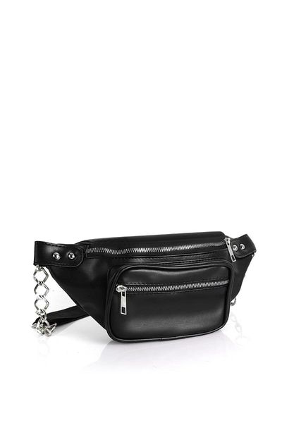 black for women waist bag chain detail adjustable halter 's multi-compartment design fashion handbag bags
black for women waist bag chain detail adjustable halter 's multi-compartment design fashion handbag bags