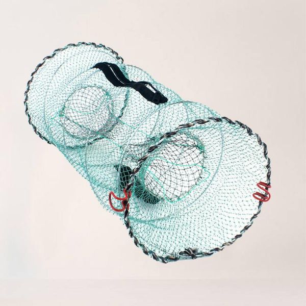fishing accessories 1pc foldable bait cast mesh trap net portable landing shrimp cage for fish lobster prawn crayfish crab (small size,
fishing accessories 1pc foldable bait cast mesh trap net portable landing shrimp cage for fish lobster prawn crayfish crab (small size,