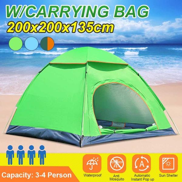 3-4 person automatic outdoor family camping tent easy open camp tents ultralight instant shade portable build construction and shelters
3-4 person automatic outdoor family camping tent easy open camp tents ultralight instant shade portable build construction and shelters