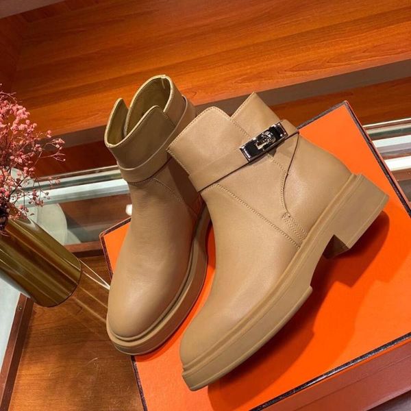 boots winter shoes woman genuine leather ankle buckle strap platform zapatos de mujer, Black
boots winter shoes woman genuine leather ankle buckle strap platform zapatos de mujer, Black