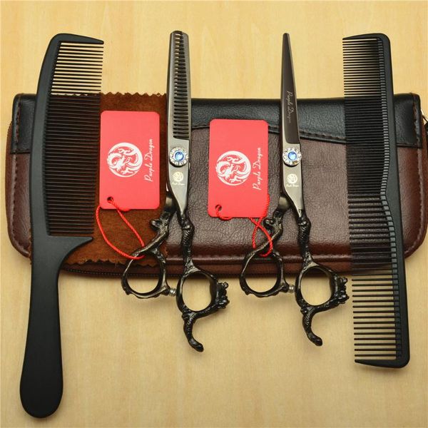 hair scissors 4pcs set 9003# 6'' dragon carve black color hairdressing shears combs + cutting thinning professional human suit
hair scissors 4pcs set 9003# 6'' dragon carve black color hairdressing shears combs + cutting thinning professional human suit