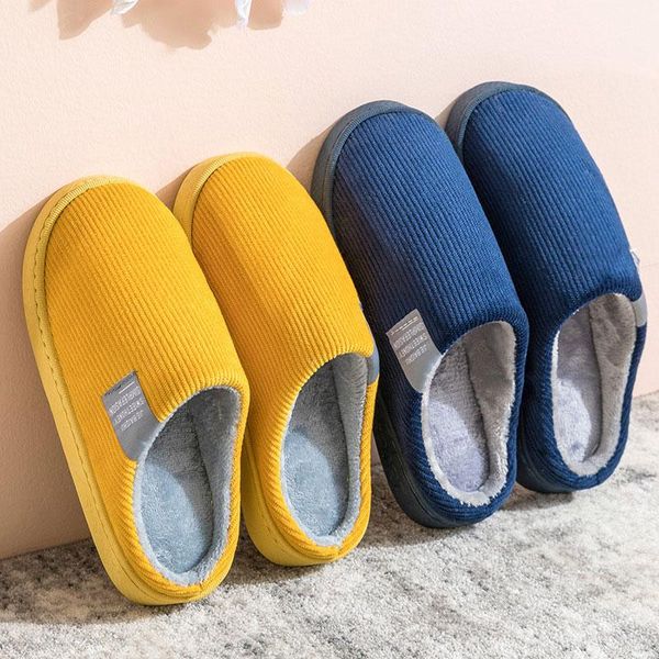 women men winter slippers cotton warm causal home non-slip soft thick bottom couple slipper male flat shoes, Black
women men winter slippers cotton warm causal home non-slip soft thick bottom couple slipper male flat shoes, Black