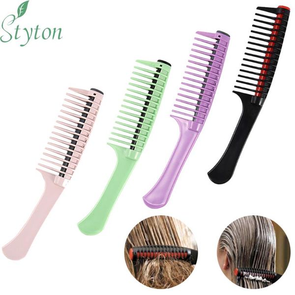 hair brushes styton comb anti-static straightening brush women's salon hairdressing products barber accessories, Silver
hair brushes styton comb anti-static straightening brush women's salon hairdressing products barber accessories, Silver