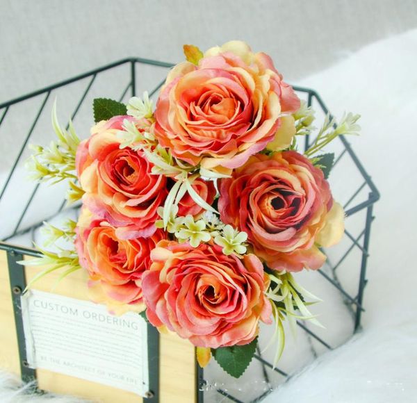 bunch 5 heads artificial flower silk rose bouquet hydrangea peony bride holding fake home wedding decoration accessorie decorative flowers &
bunch 5 heads artificial flower silk rose bouquet hydrangea peony bride holding fake home wedding decoration accessorie decorative flowers &