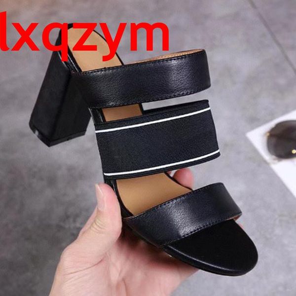 summer slipper women nude round open toe leather sandals mujer chunky triangular column mid heels mules ladies slippers, Black
summer slipper women nude round open toe leather sandals mujer chunky triangular column mid heels mules ladies slippers, Black