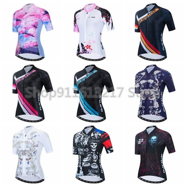 weimostar 2021 summer 's cycling jersey road bicycle shirt mtb bike outdoor sport maillot ropa ciclismo clothing racing sets, Black;blue
weimostar 2021 summer 's cycling jersey road bicycle shirt mtb bike outdoor sport maillot ropa ciclismo clothing racing sets, Black;blue
