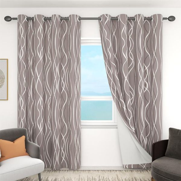curtain & drapes nicetown 1pc luxurious geometric curtains for living room modern blackout grey curve window bedroom
curtain & drapes nicetown 1pc luxurious geometric curtains for living room modern blackout grey curve window bedroom