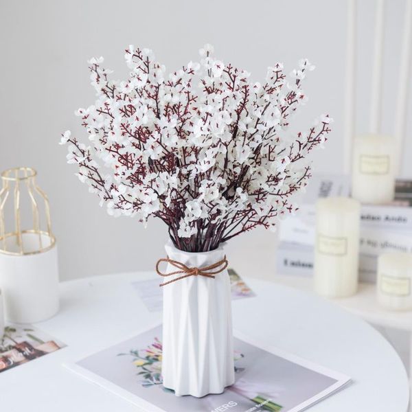 decorative flowers & wreaths pink silk gypsophila artificial small bunches 5 forks 30cm living room decoration fake plants vase for home wed
decorative flowers & wreaths pink silk gypsophila artificial small bunches 5 forks 30cm living room decoration fake plants vase for home wed