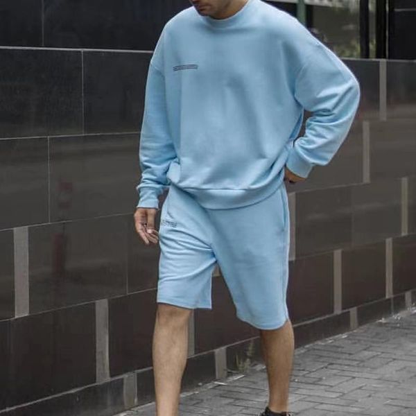 men's tracksuits crewneck sweatshirt+mid-pants two piece set for men solid long sleeve high waist sweatpants , 100% cotton casual trac, Gray
men's tracksuits crewneck sweatshirt+mid-pants two piece set for men solid long sleeve high waist sweatpants , 100% cotton casual trac, Gray