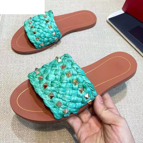 sandals summer flat heel beach seaside leisure vacation female sandals metal rivets decor cane women comfortable lazy mules slippe, Black
sandals summer flat heel beach seaside leisure vacation female sandals metal rivets decor cane women comfortable lazy mules slippe, Black