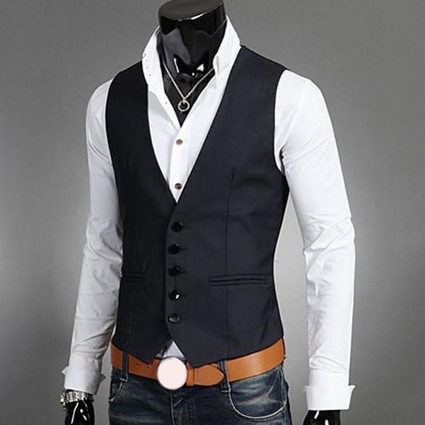 en-v neck solid suit vt, men's svels formal et, with pockets and buttons, 50%, Black;white
en-v neck solid suit vt, men's svels formal et, with pockets and buttons, 50%, Black;white