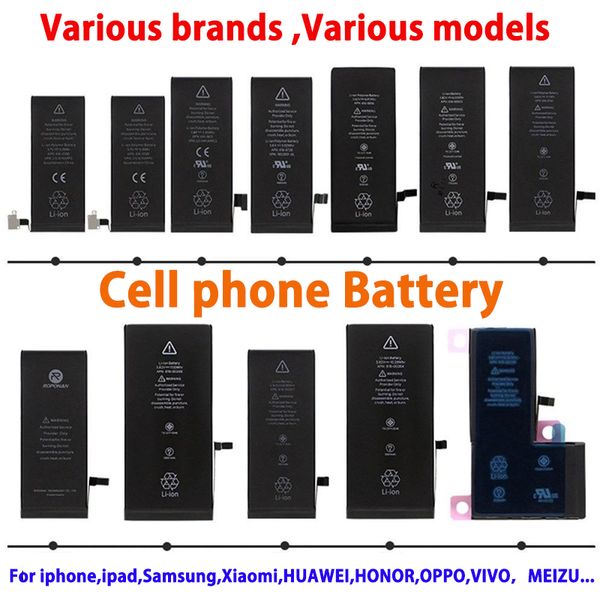 various brands and quality mobile phone-batteries for iphone ipad samsung xiaomi huawei honor oppo vivo...cell phone replacement batteries f
various brands and quality mobile phone-batteries for iphone ipad samsung xiaomi huawei honor oppo vivo...cell phone replacement batteries f