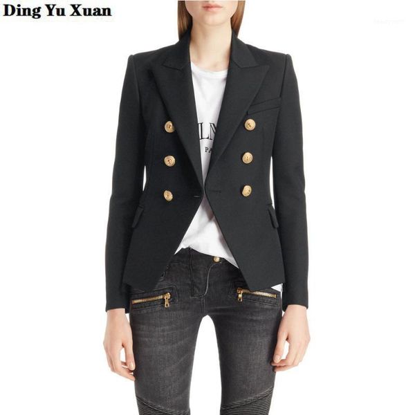 women's suits & blazers chic double breasted blazer office lady vintage suit jacket female fashion elegant long sleeve outerwear stylis, White;black
women's suits & blazers chic double breasted blazer office lady vintage suit jacket female fashion elegant long sleeve outerwear stylis, White;black