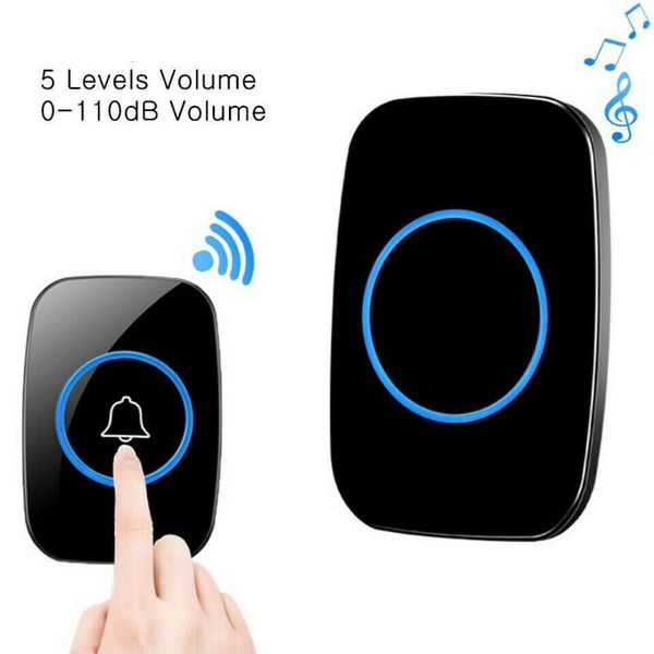 doorbells home security welcome wireless doorbell smart chimes alarm led light 60 songs with waterproof touch button fast shippin
doorbells home security welcome wireless doorbell smart chimes alarm led light 60 songs with waterproof touch button fast shippin