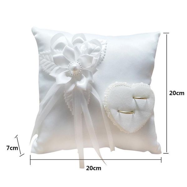 cushion/decorative pillow wedding ring romantic stylish white square flower camellia heart shaped cushion marriage supplies for indoor outdo
cushion/decorative pillow wedding ring romantic stylish white square flower camellia heart shaped cushion marriage supplies for indoor outdo