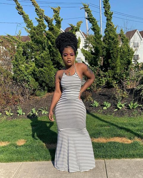 casual dresses echoine strap bodycon striped print long maxi dress backless cross lace up dresses g6pg, Black;gray
casual dresses echoine strap bodycon striped print long maxi dress backless cross lace up dresses g6pg, Black;gray