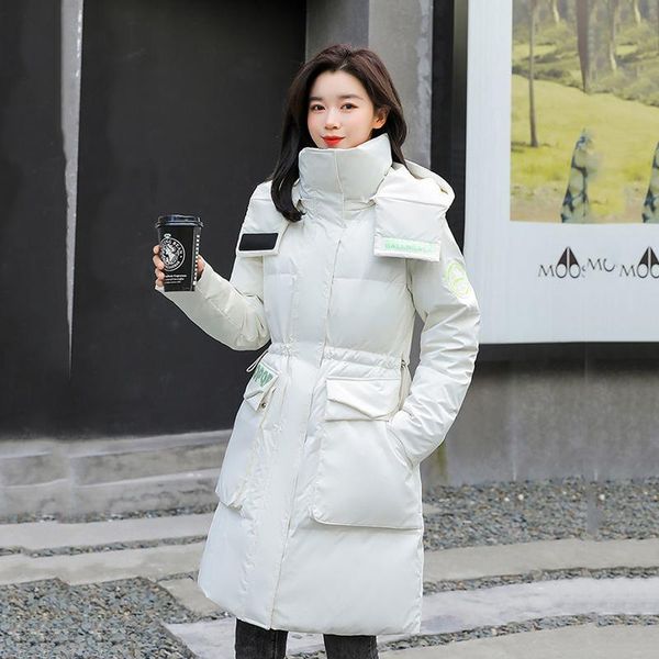 women's down & parkas korean loose parka coat women 2021 winter 90% white duck female long glossy jacket womens casual, Black
women's down & parkas korean loose parka coat women 2021 winter 90% white duck female long glossy jacket womens casual, Black