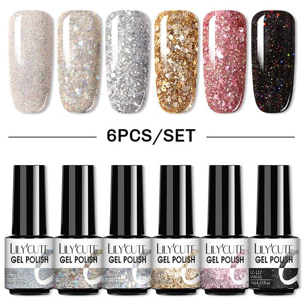 2/5/6 pcs gel nail polish set 136 color glitter semi permanent hybrid varnish base coat soak off uv led ar art kits
2/5/6 pcs gel nail polish set 136 color glitter semi permanent hybrid varnish base coat soak off uv led ar art kits