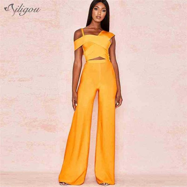 all fashion orange two-piece spaghetti strap back zip design celebrity party bandage pants set 210525, White
all fashion orange two-piece spaghetti strap back zip design celebrity party bandage pants set 210525, White