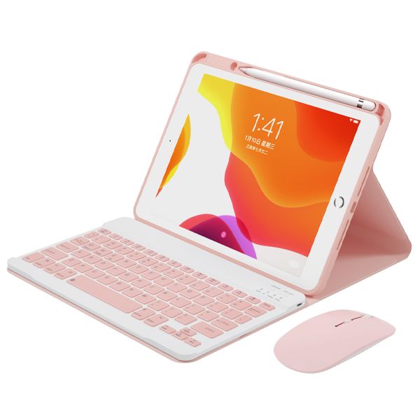the new for ipad9 10.2 backlit bt wireless keyboard case comes with a detachable pen slot
the new for ipad9 10.2 backlit bt wireless keyboard case comes with a detachable pen slot