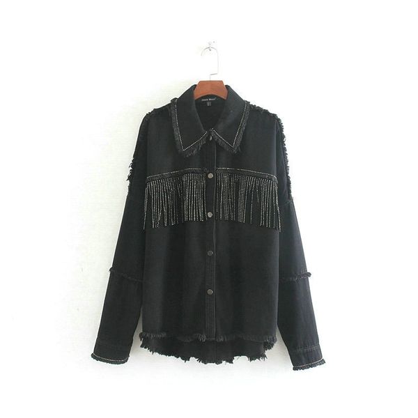 tangada women beige cotton tassel coats jacket loose long sleeves 2020 autumn winter ladies elegant coat ce494, Black;brown
tangada women beige cotton tassel coats jacket loose long sleeves 2020 autumn winter ladies elegant coat ce494, Black;brown
