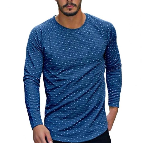 men's t-shirts plus size men autumn dot printed long sleeve t shirts o neck slims fit stretchy casual, White;black
men's t-shirts plus size men autumn dot printed long sleeve t shirts o neck slims fit stretchy casual, White;black