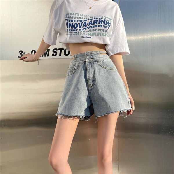 women's shorts summer causal 3 size vintage basic straight women 2021 wide leg denim korean style, White;black
women's shorts summer causal 3 size vintage basic straight women 2021 wide leg denim korean style, White;black