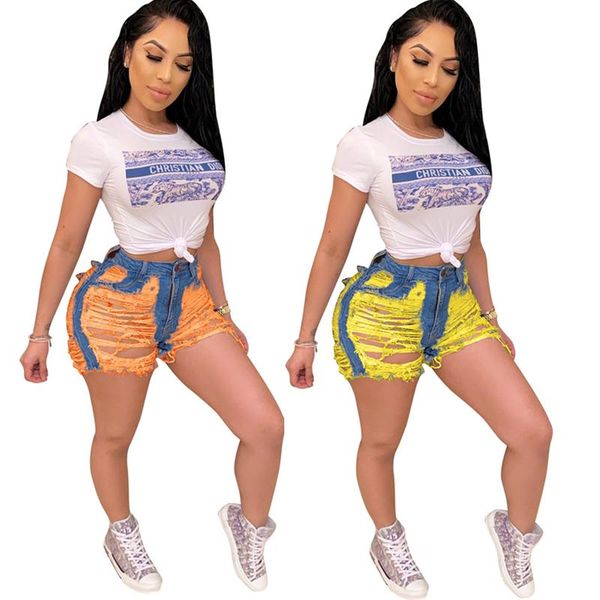 women's shorts zkyzwx ripped vintage patchwork jeans for women summer outfit birthday party clubwear high elastic denim y2k clothes, White;black
women's shorts zkyzwx ripped vintage patchwork jeans for women summer outfit birthday party clubwear high elastic denim y2k clothes, White;black