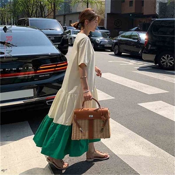 casual midi dress korean loose thin short sleeve square neck patchwork a-line fashion summer women's 2p1676 210526, Black;gray
casual midi dress korean loose thin short sleeve square neck patchwork a-line fashion summer women's 2p1676 210526, Black;gray