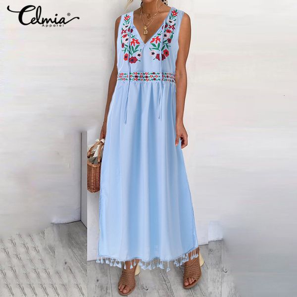 casual dresses dresses women vintage bohemian maxi long celmia loose print dress summer split sleeveless vestido plus size ymcl, Black;gray
casual dresses dresses women vintage bohemian maxi long celmia loose print dress summer split sleeveless vestido plus size ymcl, Black;gray